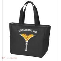 Stop Staring At My Tacos Funny Taco Lover Tote Bag thumb 3