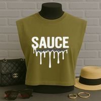 Sauce Garment-Dyed Women's Muscle Tee thumb 3