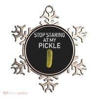 Stop Staring At My Pickle Dirty Halloween Costume Idea Ornament thumb 0