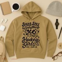 Sugar Spice &Amp; Everything Ice T Cute Hockey Girl Hoodie thumb 3