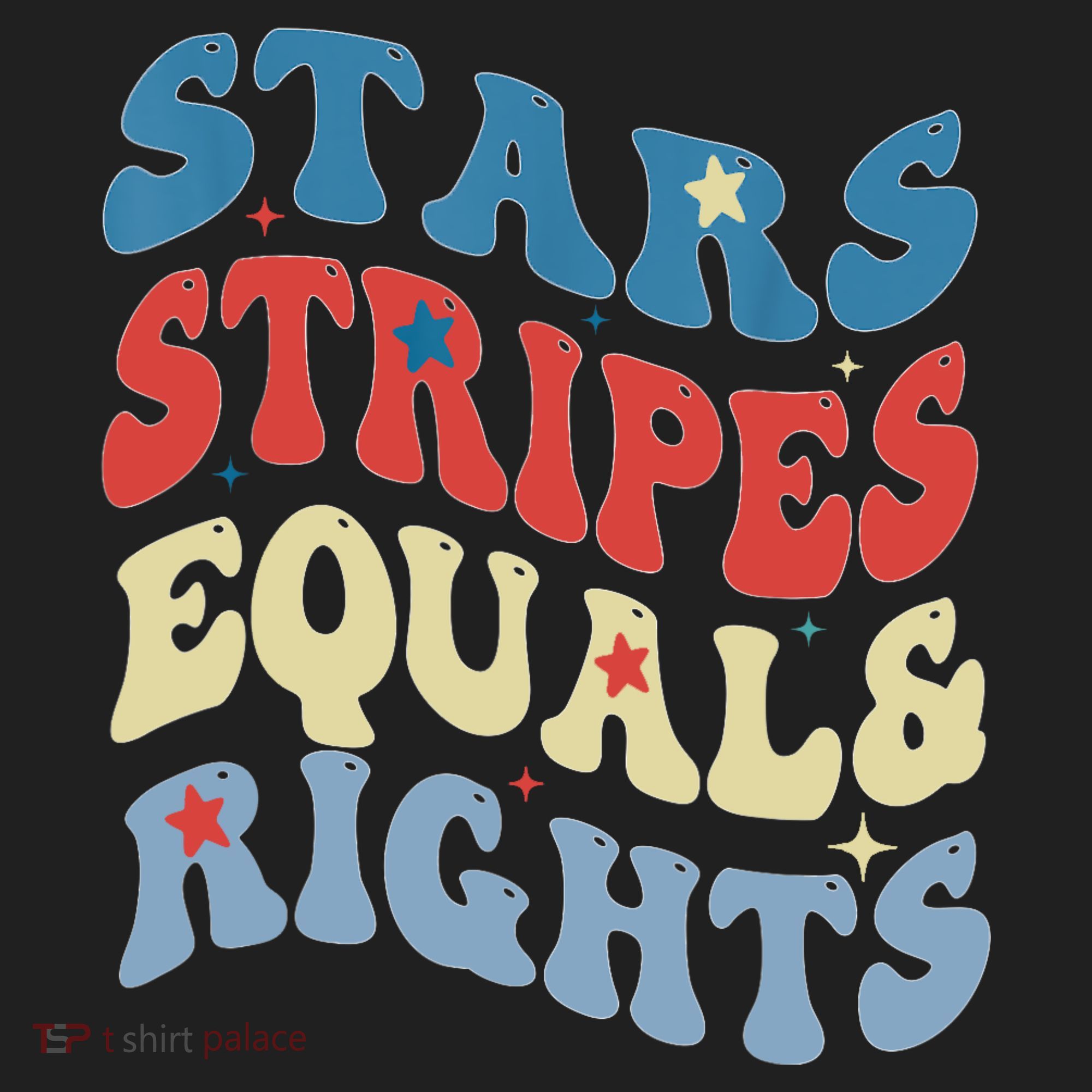 Stars Stripes And Equal Rights 4th Of July Womens Rights Women's Sweatshirt