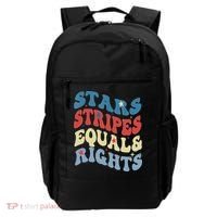 Stars Stripes And Equal Rights 4th Of July Womens Rights Backpack thumb 0