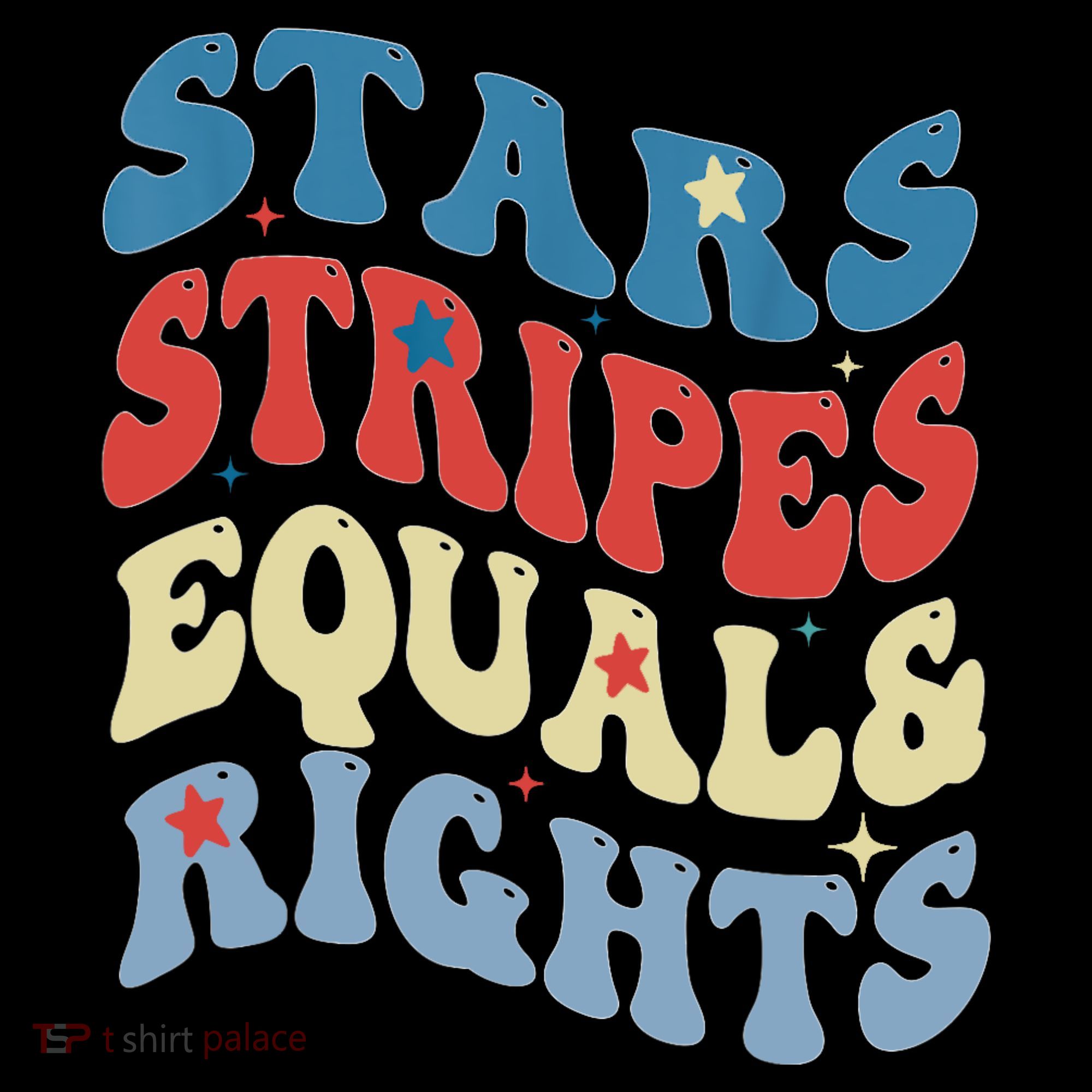 Stars Stripes And Equal Rights 4th Of July Womens Rights Coffee Mug