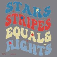 Stars Stripes And Equal Rights 4th Of July Womens Rights Women's T-Shirt thumb 6