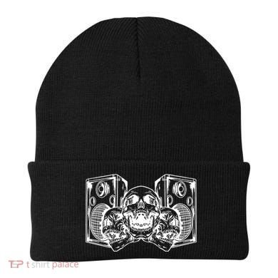 Skull Speakers Audio Gothic Regular Beanie