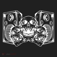 Skull Speakers Audio Gothic Regular Hat thumb 2