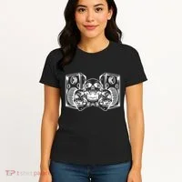 Skull Speakers Audio Gothic Regular Women's T-Shirt thumb 4