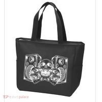 Skull Speakers Audio Gothic Regular Tote Bag thumb 3
