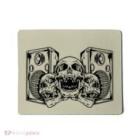 Skull Speakers Audio Gothic Regular Mousepad thumb 0
