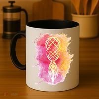 Swingers Subtle Artistic Upside Down Pineapple Gift Coffee Mug thumb 4