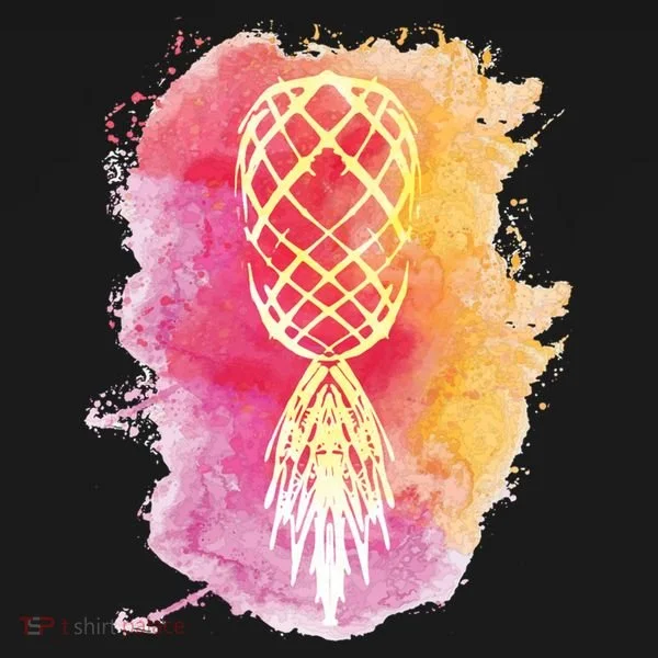Swingers Subtle Artistic Upside Down Pineapple Gift Women's Hoodie