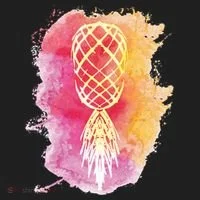 Swingers Subtle Artistic Upside Down Pineapple Gift Golf Towel thumb 3