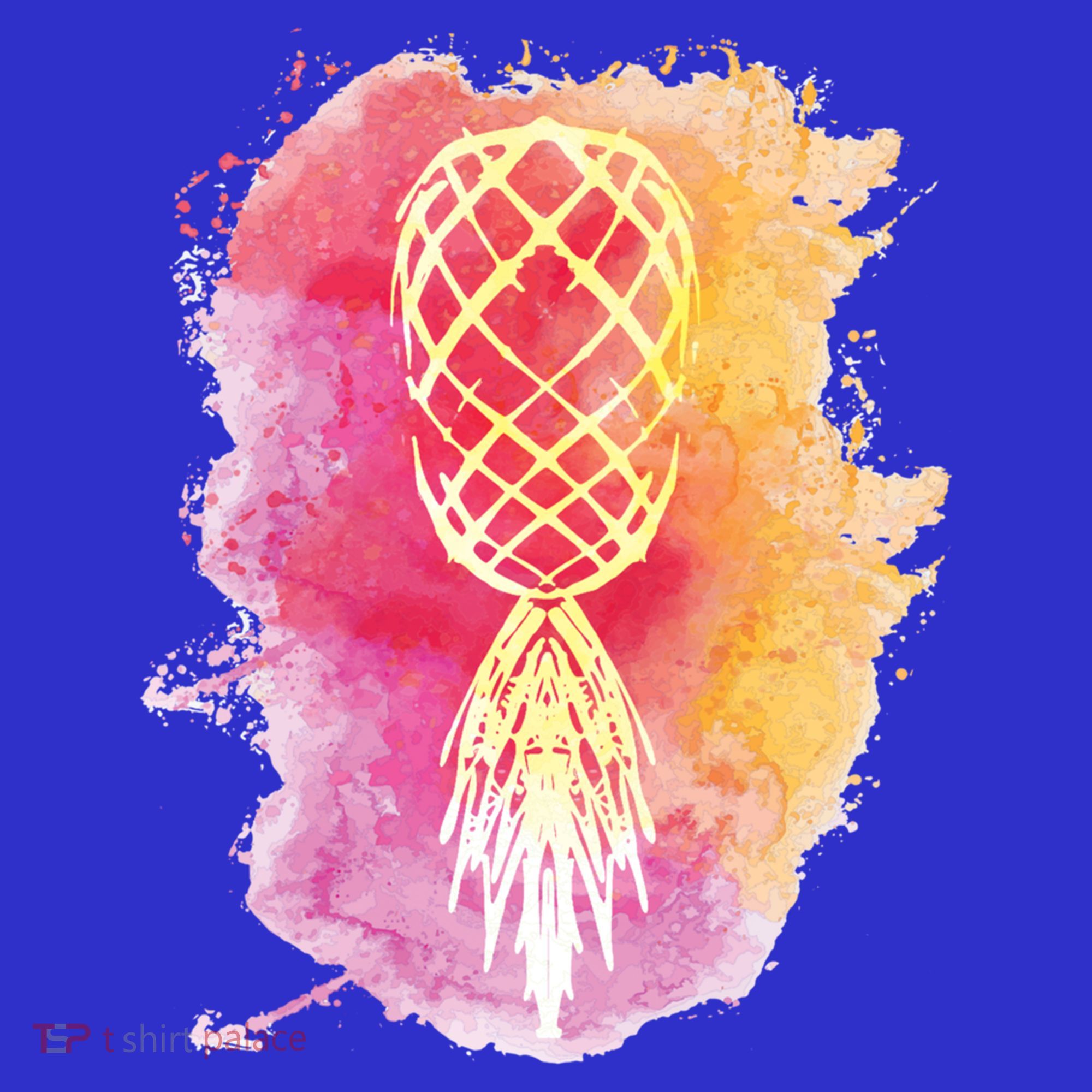 Swingers Subtle Artistic Upside Down Pineapple Gift Apron