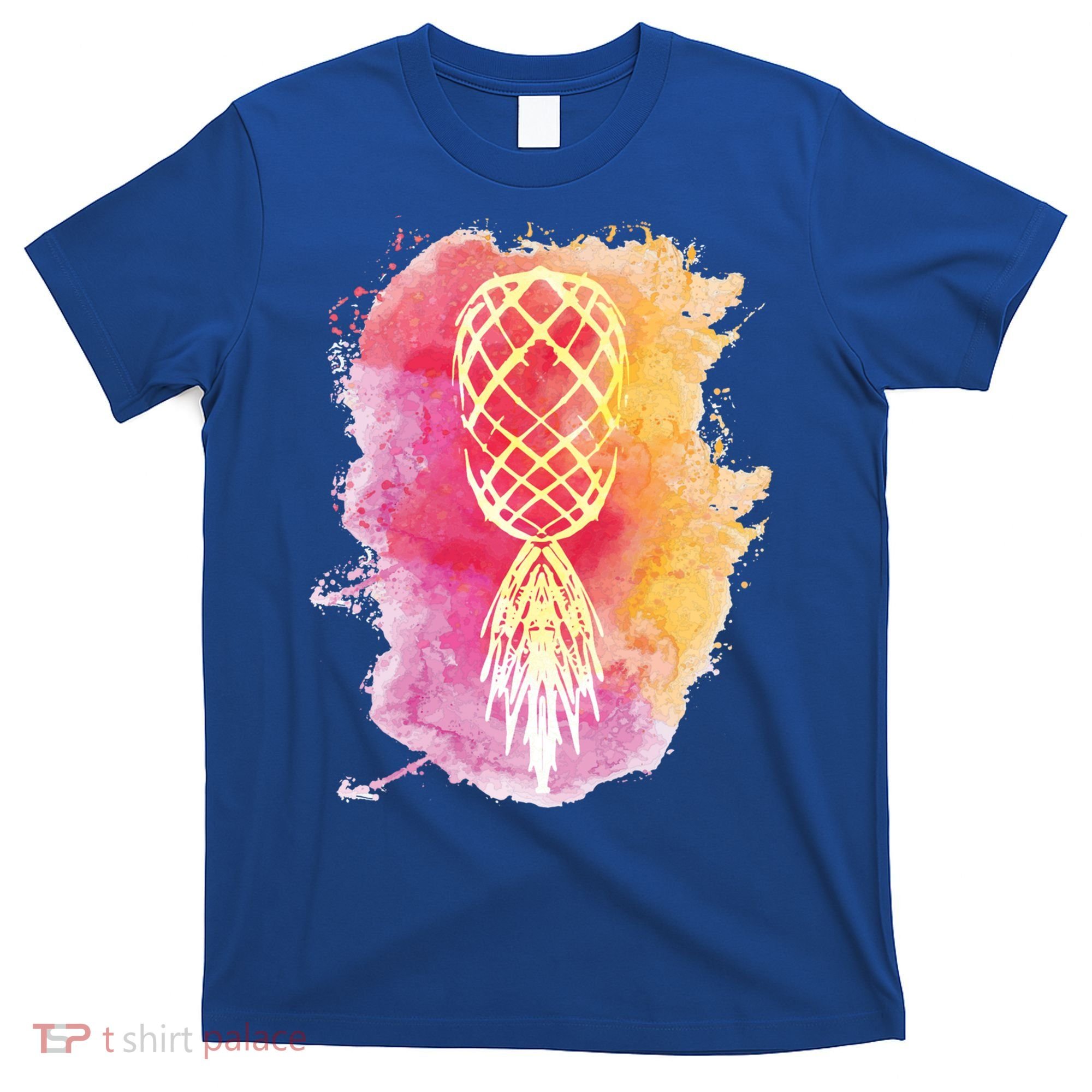 Swingers Subtle Artistic Upside Down Pineapple Gift T-Shirt