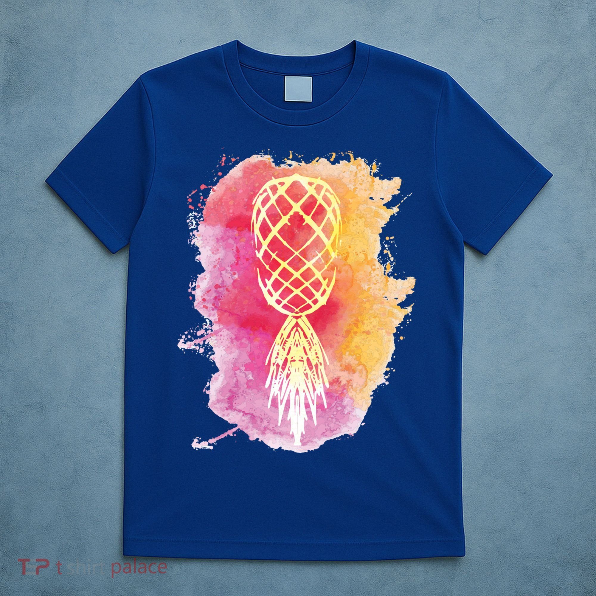 Swingers Subtle Artistic Upside Down Pineapple Gift T-Shirt