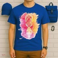 Swingers Subtle Artistic Upside Down Pineapple Gift T-Shirt thumb 6