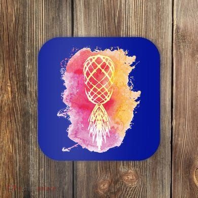 Swingers Subtle Artistic Upside Down Pineapple Gift Coaster