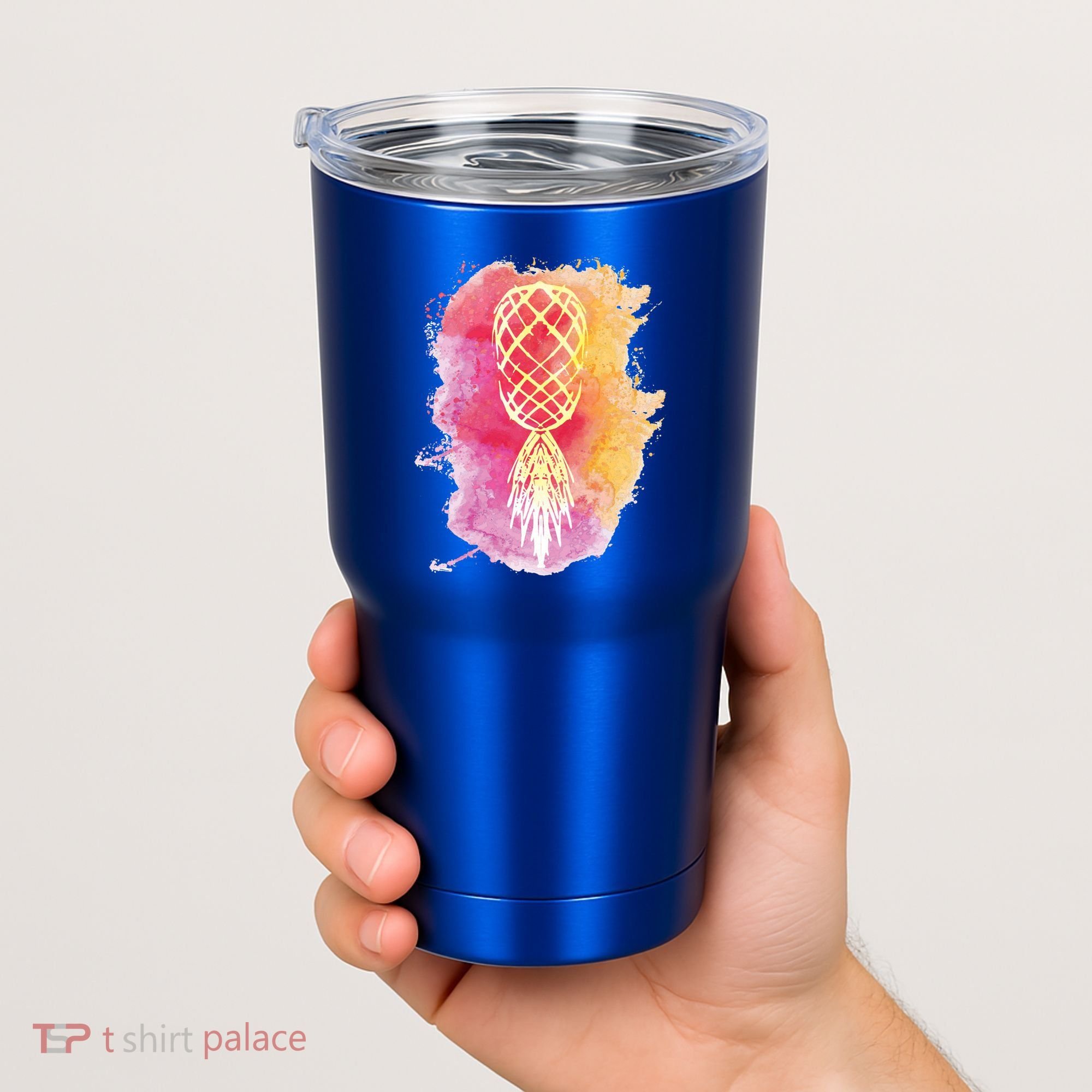 Swingers Subtle Artistic Upside Down Pineapple Gift Tumbler
