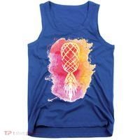 Swingers Subtle Artistic Upside Down Pineapple Gift Tank Top thumb 0