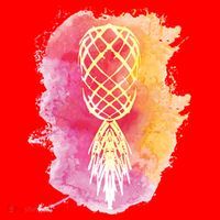 Swingers Subtle Artistic Upside Down Pineapple Gift Santa Hat thumb 1