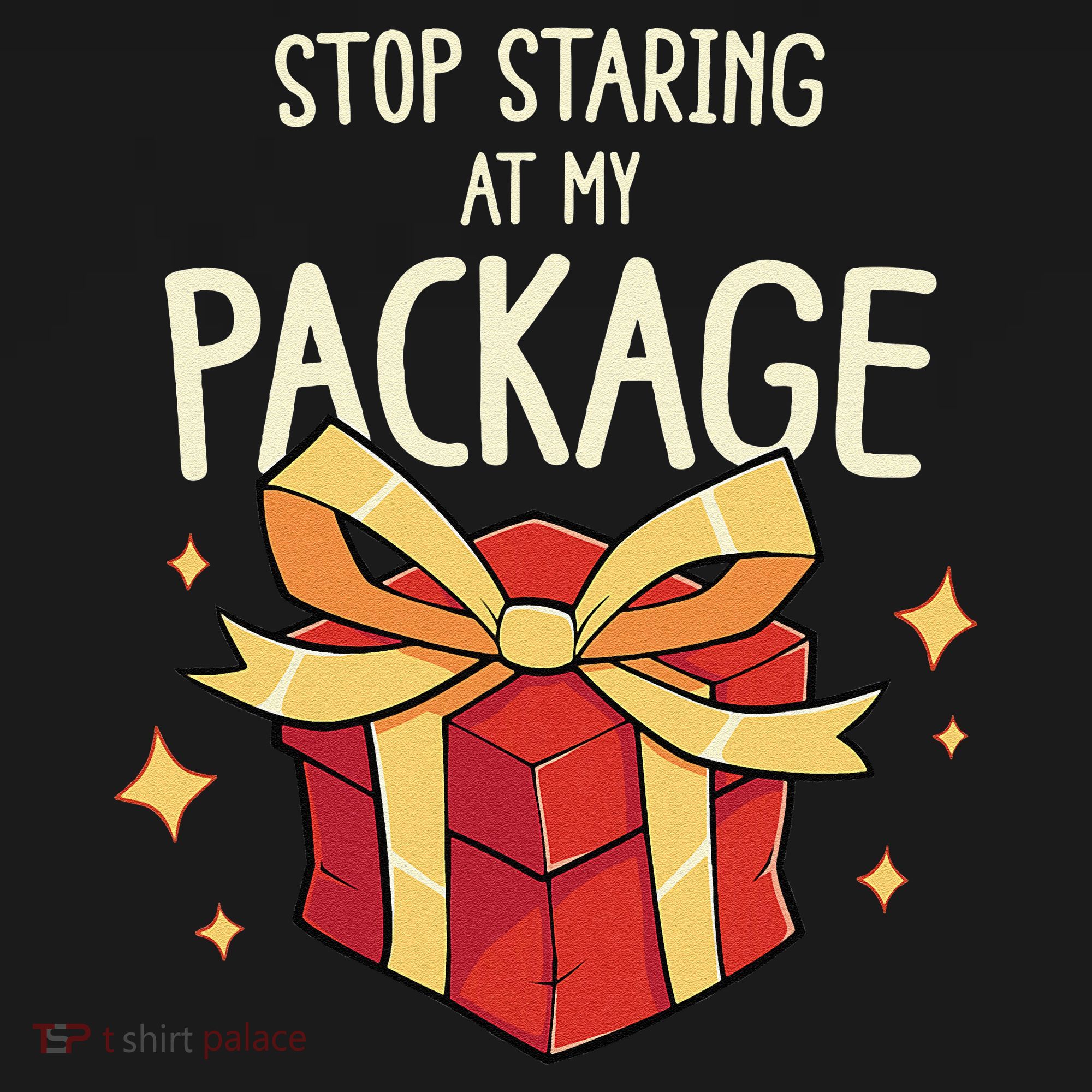 Stop Staring At My Package Funny Rude Xmas Christmas Visor