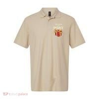 Stop Staring At My Package Funny Rude Xmas Christmas Polo thumb 0