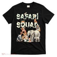 Safari Squad Animals Funny Zoo Animal Lovers Funny Safari T-Shirt thumb 0