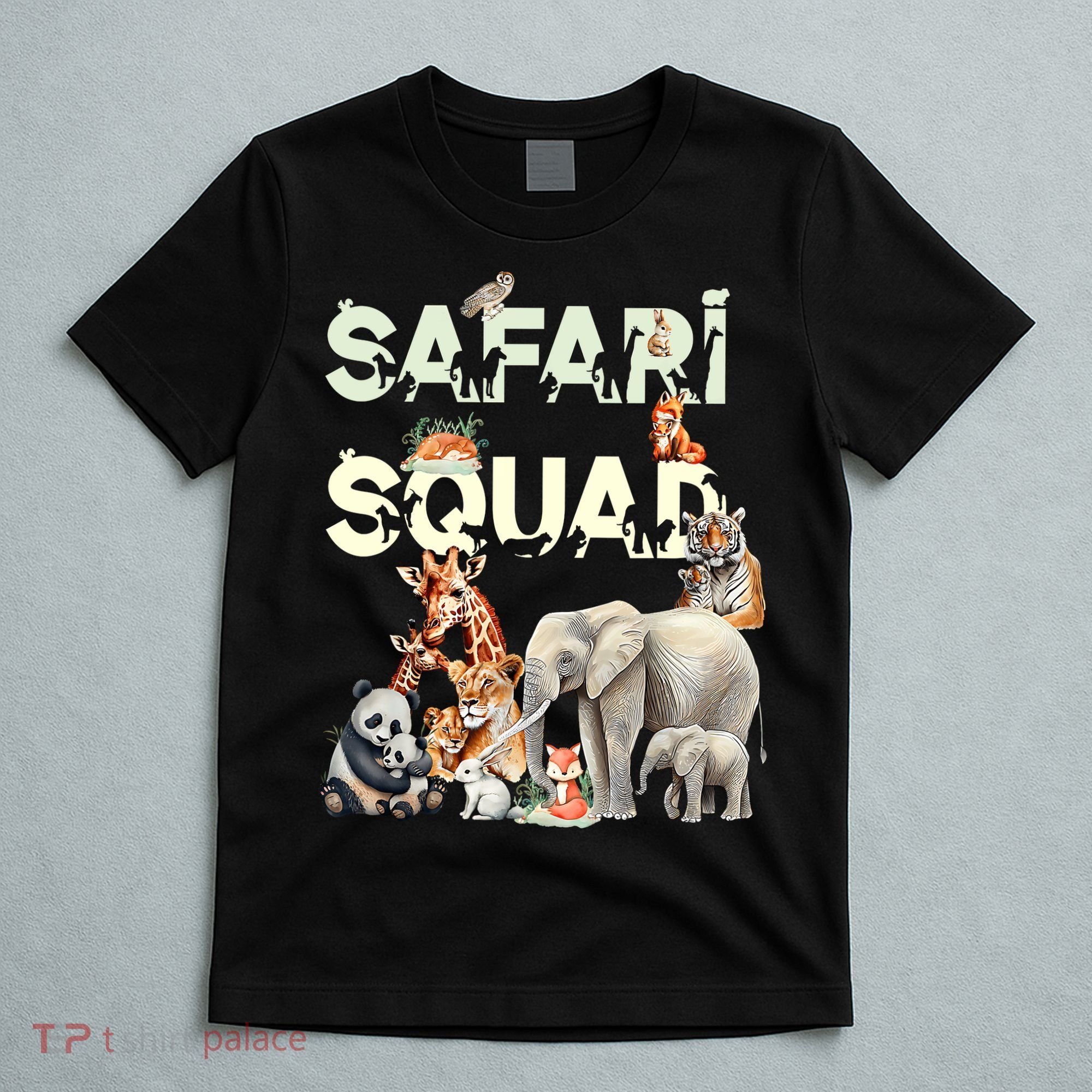 Safari Squad Animals Funny Zoo Animal Lovers Funny Safari T-Shirt