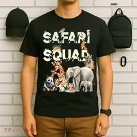 Safari Squad Animals Funny Zoo Animal Lovers Funny Safari T-Shirt thumb 6