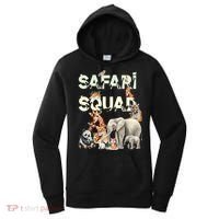 Safari Squad Animals Funny Zoo Animal Lovers Funny Safari Women's Hoodie thumb 0