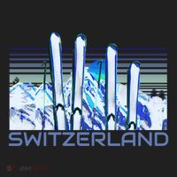 Switzerland Ski Accessories Retro Swiss Skiing Great Gift Hat thumb 2