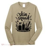 Skincare Squad Acne Treatment Skin Health Dermatologist Long Sleeve Shirt thumb 0