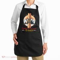 Shredding Snow And Dignity Funny Skiing Adventure Apron thumb 2