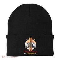 Shredding Snow And Dignity Funny Skiing Adventure Beanie thumb 0