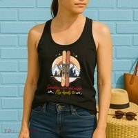 Shredding Snow And Dignity Funny Skiing Adventure Women's Tank Top thumb 2