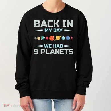 Solar System Astronaut Planets Spaceman Space Dwarf Women's Sweatshirt