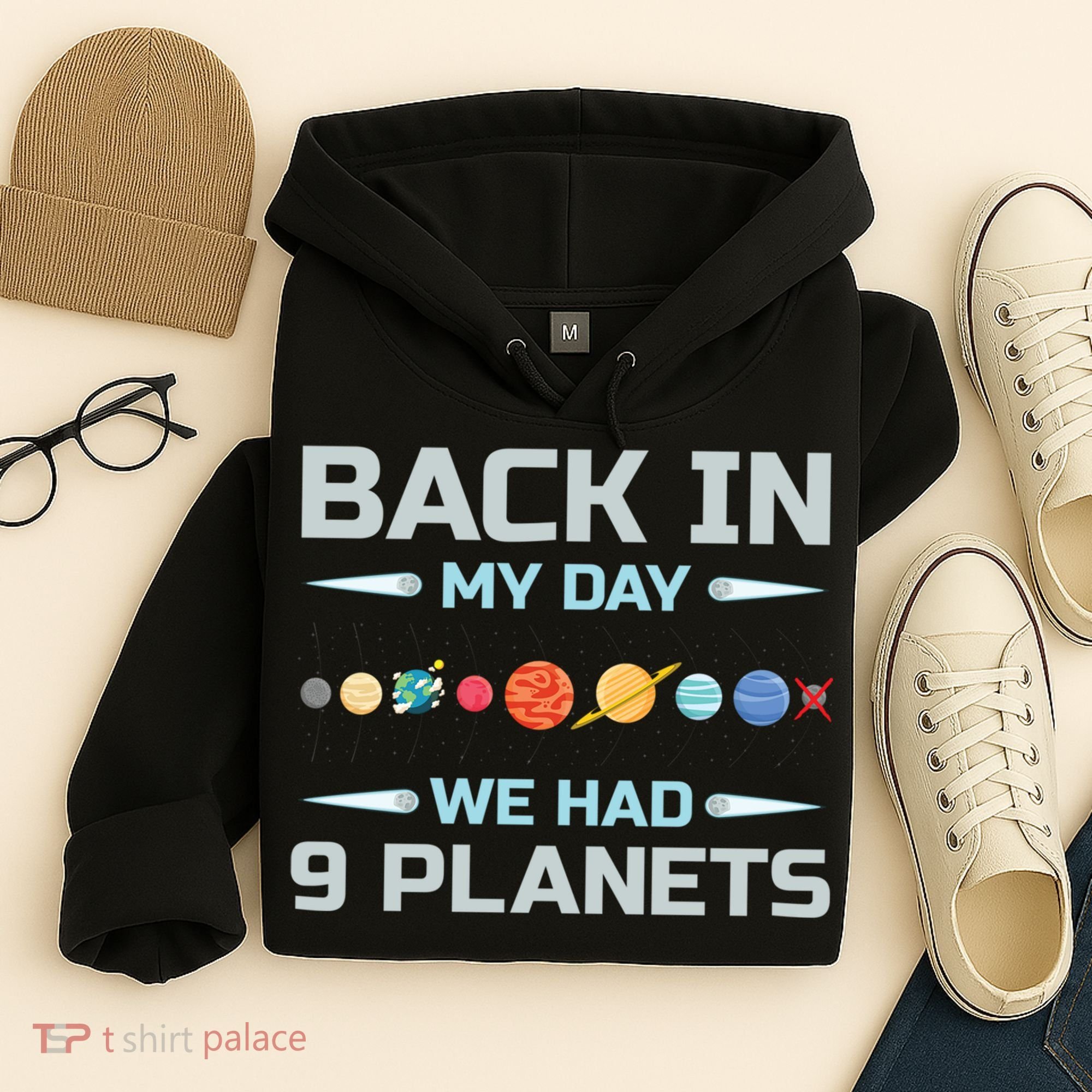 Solar System Astronaut Planets Spaceman Space Dwarf Hoodie