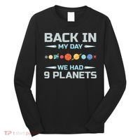 Solar System Astronaut Planets Spaceman Space Dwarf Long Sleeve Shirt thumb 0