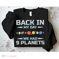 Solar System Astronaut Planets Spaceman Space Dwarf Sweatshirt thumb 2
