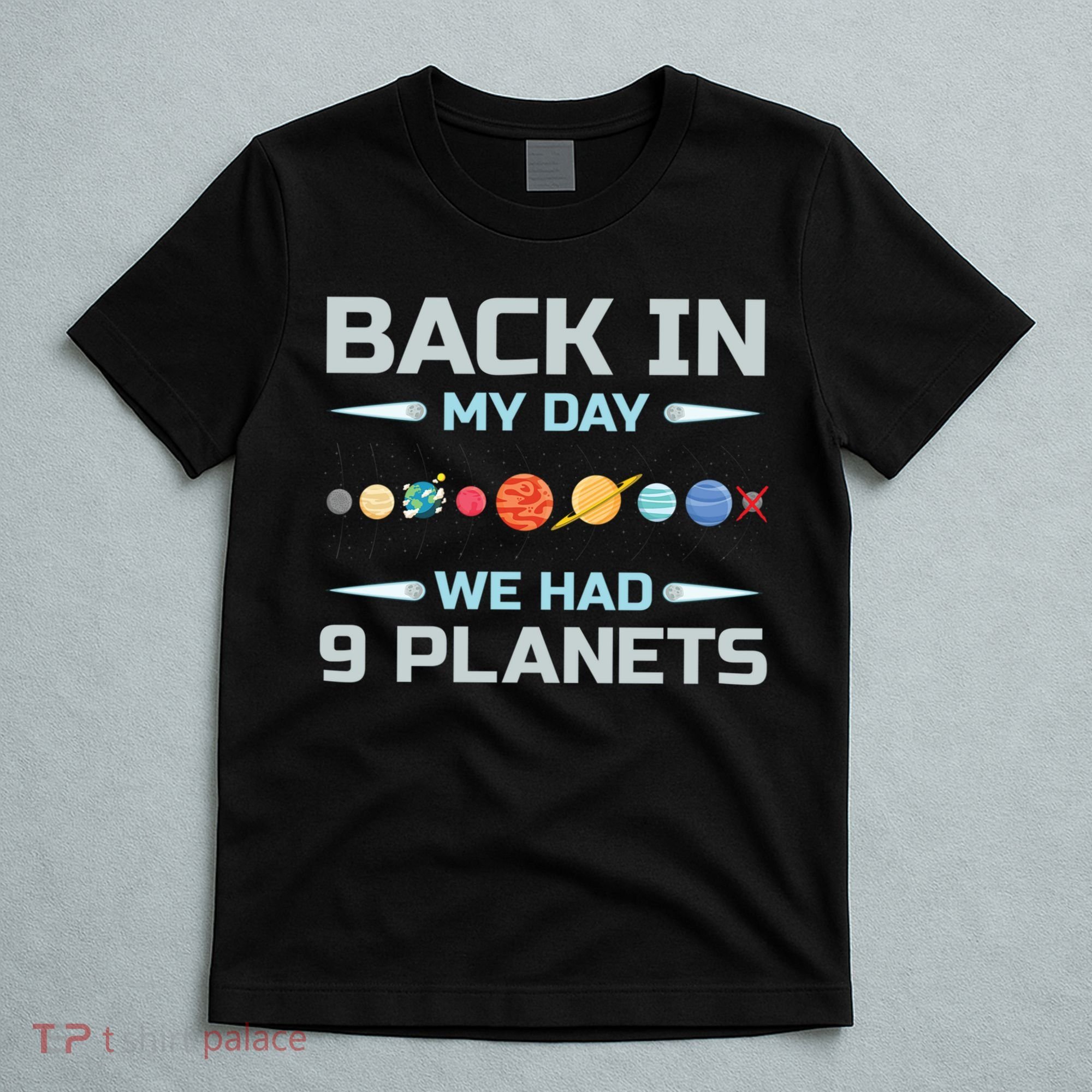 Solar System Astronaut Planets Spaceman Space Dwarf T-Shirt