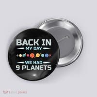 Solar System Astronaut Planets Spaceman Space Dwarf Button thumb 0