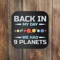 Solar System Astronaut Planets Spaceman Space Dwarf Coaster thumb 0