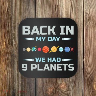 Solar System Astronaut Planets Spaceman Space Dwarf Coaster