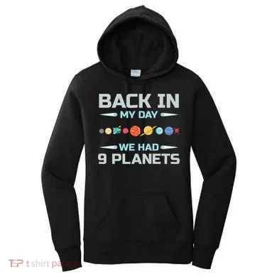 Solar System Astronaut Planets Spaceman Space Dwarf Women's Hoodie