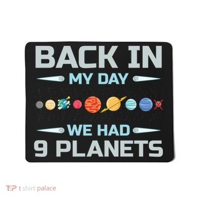 Solar System Astronaut Planets Spaceman Space Dwarf Mousepad