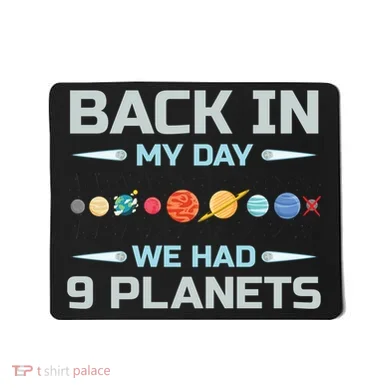 Solar System Astronaut Planets Spaceman Space Dwarf Mousepad