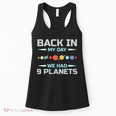 Solar System Astronaut Planets Spaceman Space Dwarf Women's Tank Top