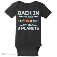 Solar System Astronaut Planets Spaceman Space Dwarf Baby Bodysuit thumb 0