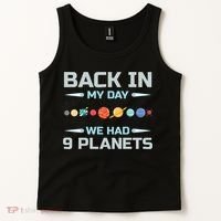 Solar System Astronaut Planets Spaceman Space Dwarf Tank Top thumb 2