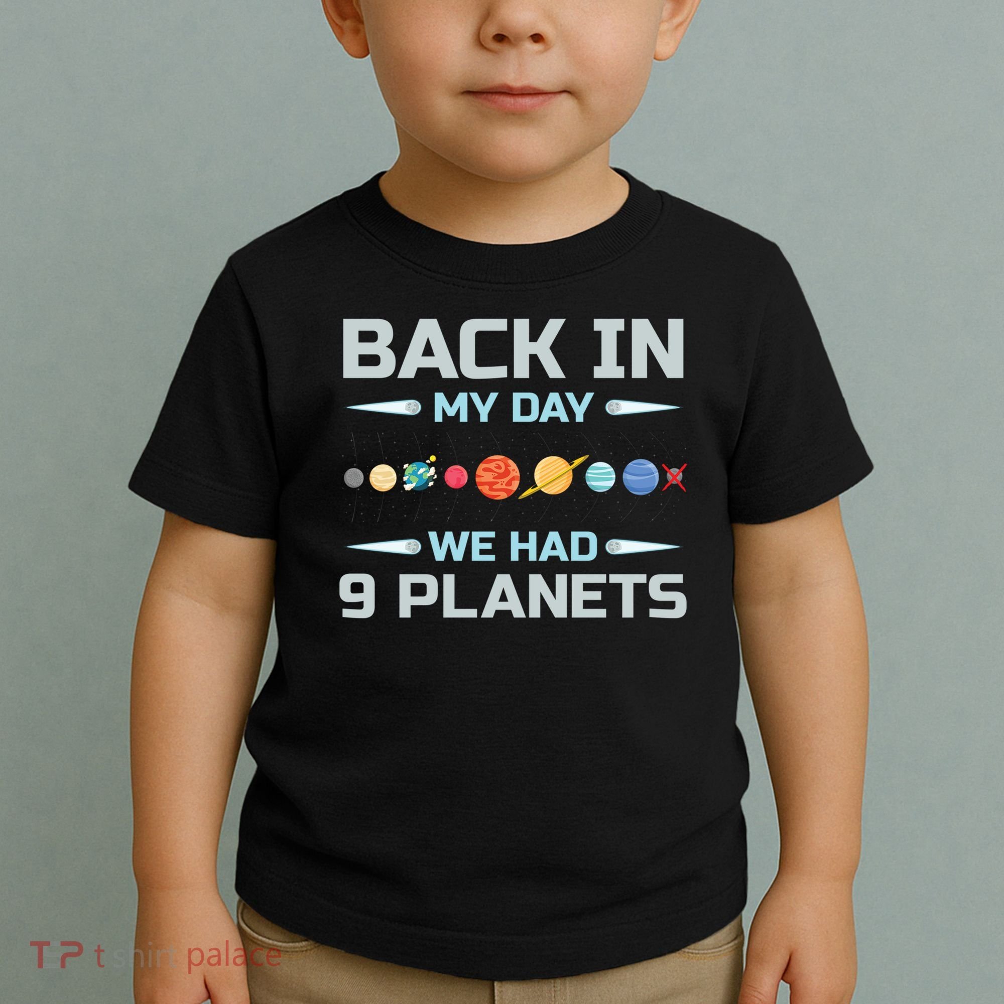 Solar System Astronaut Planets Spaceman Space Dwarf Toddler T-Shirt